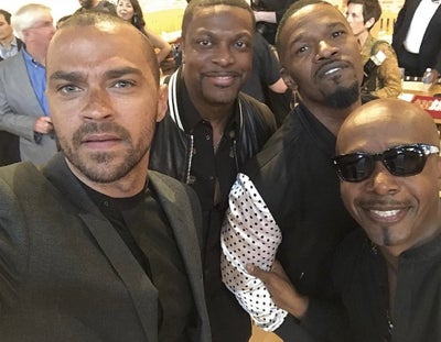 Jesse Williams Teases Project With MC Hammer, Chris Tucker And Jamie Foxx